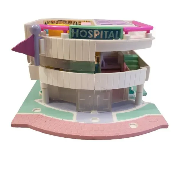 Vintage Polly Pocket Hospital Polly Pocket Wonderful Wedding Pull